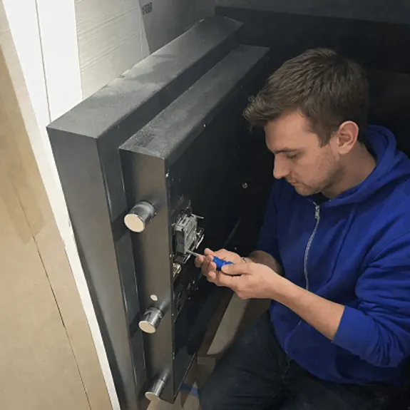 Discreet safe installation and access planning